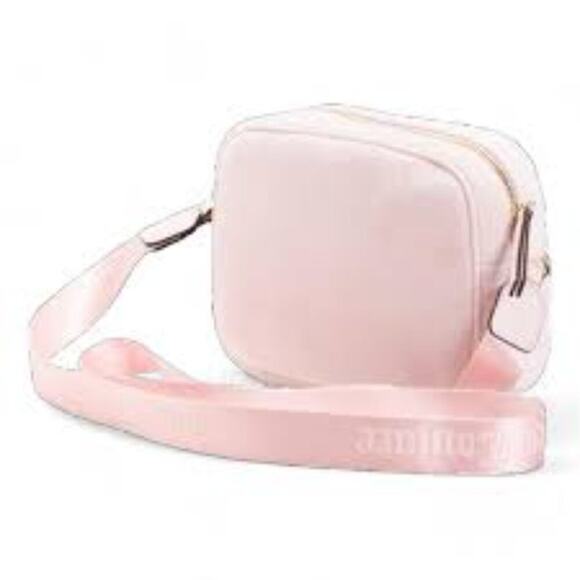 Juicy Couture Blush Velour Rhinestone Obsession Crossbody Bag – NWOT - Picture 2 of 10